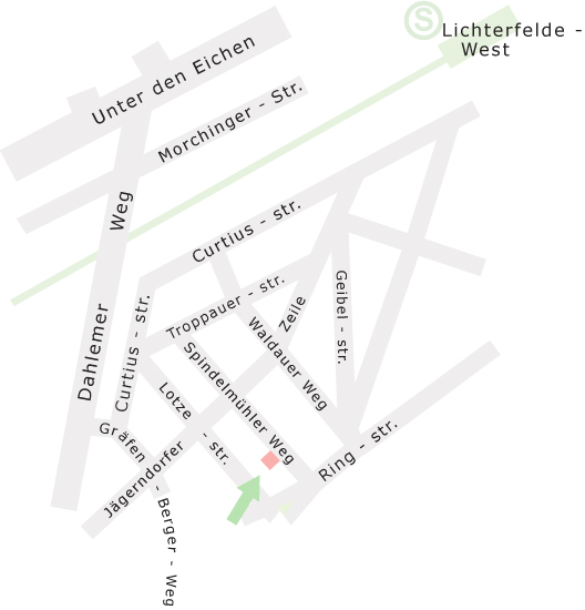 
   Stadtplan sthetische Rhinoplastik Dr.med.Stephan von Rothkirch Berlin